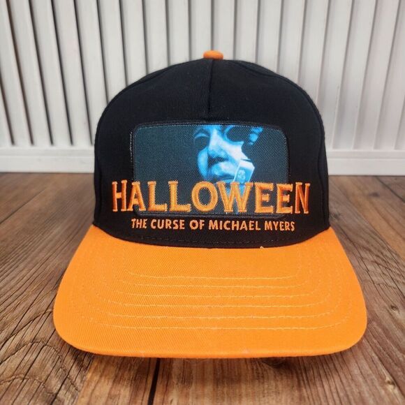 Halloween The Curse Of Michael Myers 2020 Movie Snapback Hat Black Horror Film - Picture 2 of 11